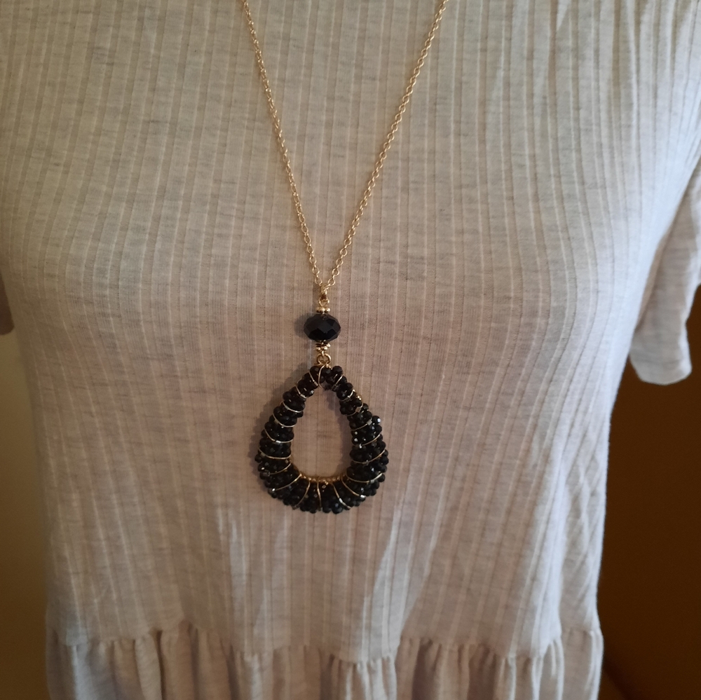 NEW Lane Bryant teardrop pendant necklace
